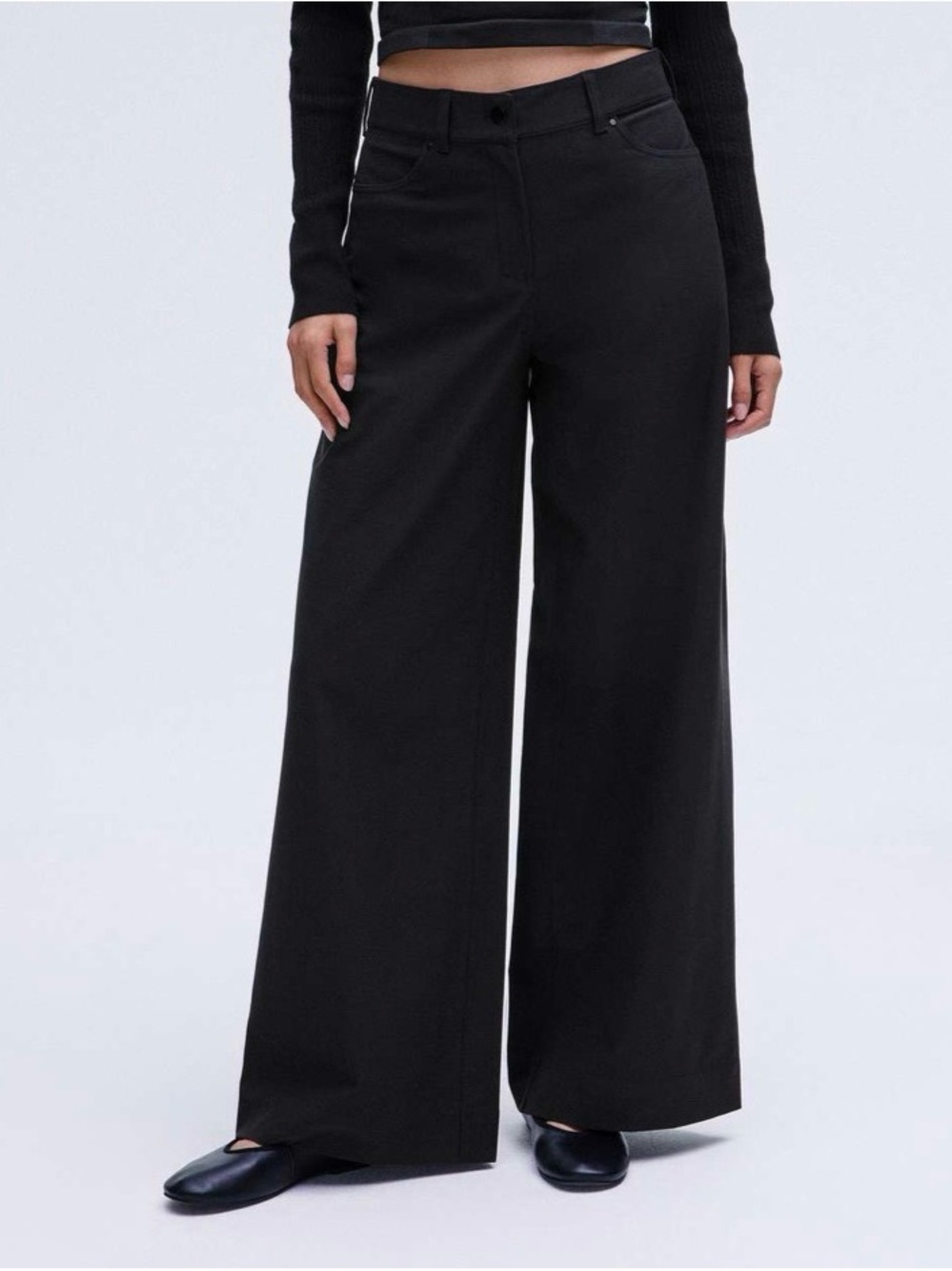 Lululemon city sleek utilitech extra-wide-leg pant size 26